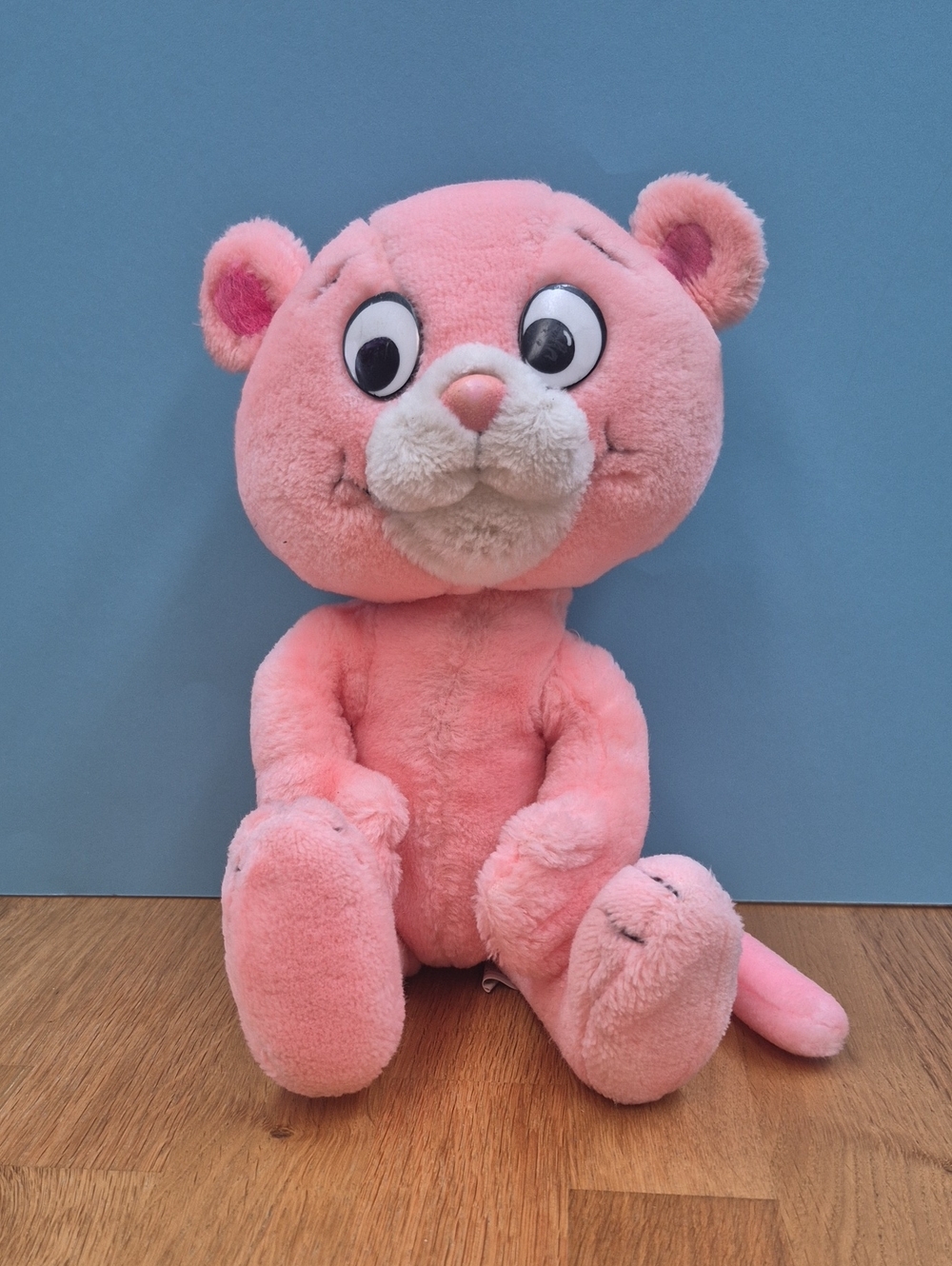 14" Poseable Pink Panther Plush (1984)Rare